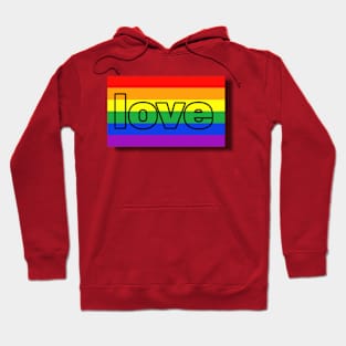 pride month love Hoodie